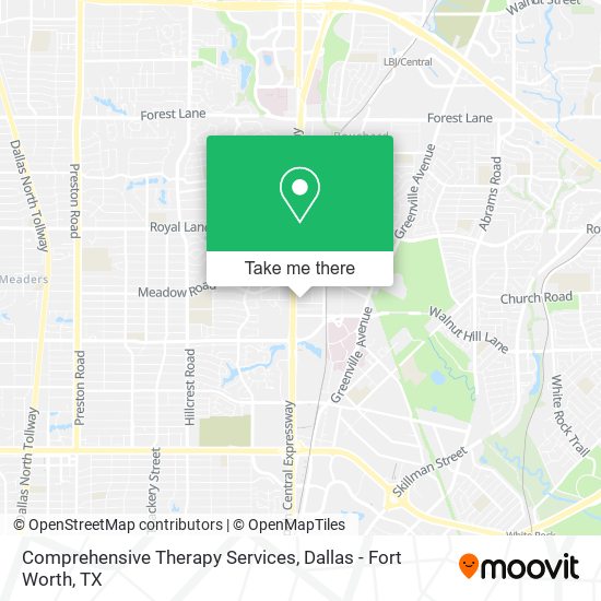 Mapa de Comprehensive Therapy Services