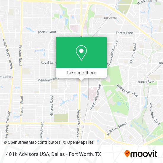 401k Advisors USA map
