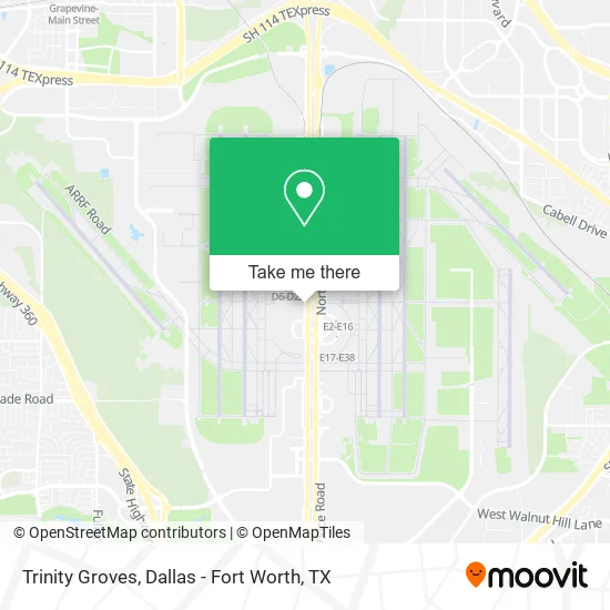 Trinity Groves map