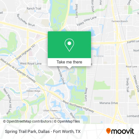 Mapa de Spring Trail Park