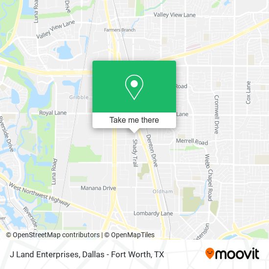 J Land Enterprises map