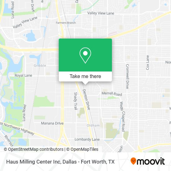 Haus Milling Center Inc map