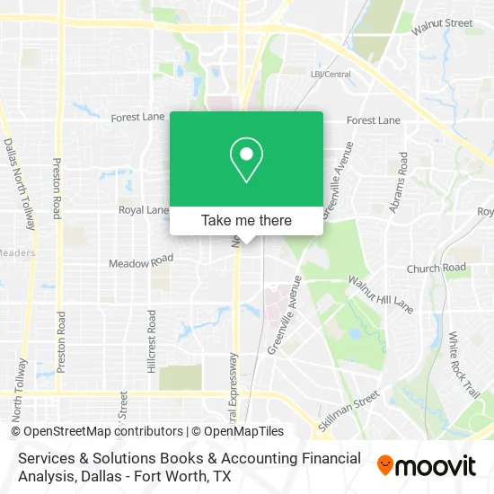 Services & Solutions Books & Accounting Financial Analysis map
