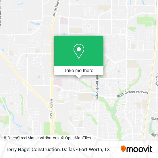 Terry Nagel Construction map