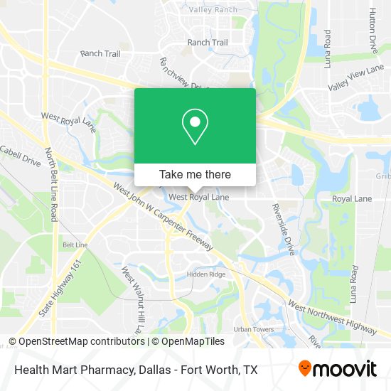 Health Mart Pharmacy map