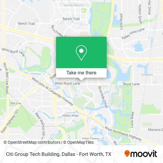 Citi Group Tech Building map