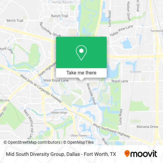 Mapa de Mid South Diversity Group