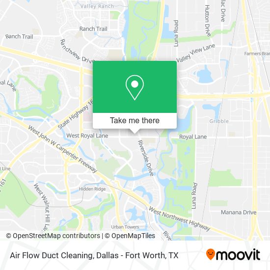 Mapa de Air Flow Duct Cleaning