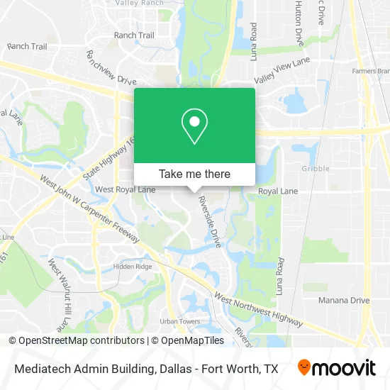 Mapa de Mediatech Admin Building