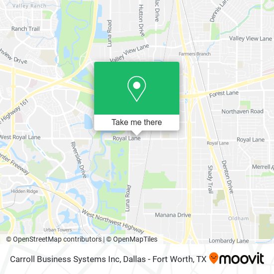 Carroll Business Systems Inc map