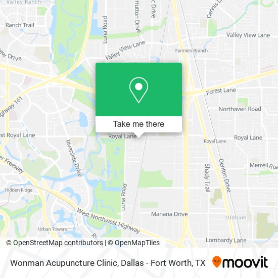 Wonman Acupuncture Clinic map
