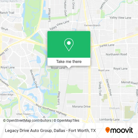 Legacy Drive Auto Group map