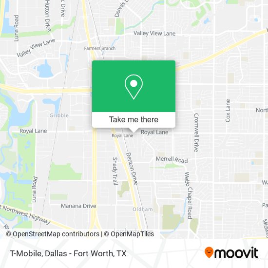 Mapa de T-Mobile