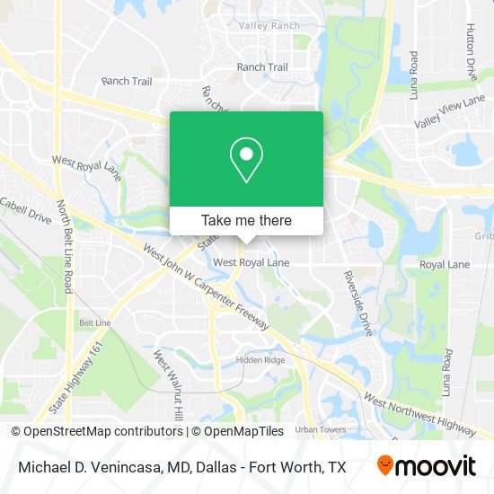 Mapa de Michael D. Venincasa, MD
