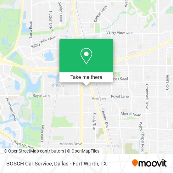 BOSCH Car Service map