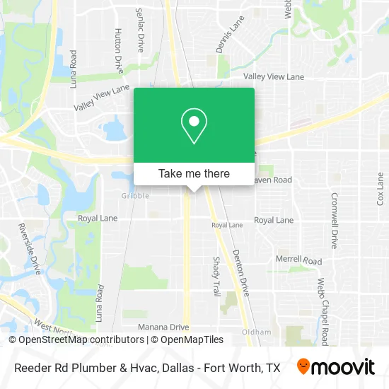 Reeder Rd Plumber & Hvac map