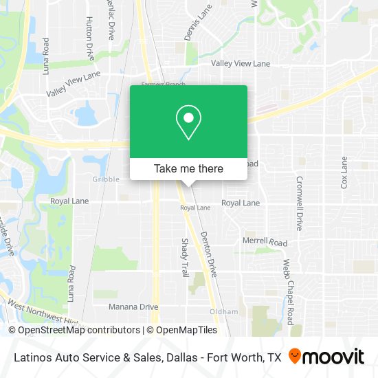 Mapa de Latinos Auto Service & Sales