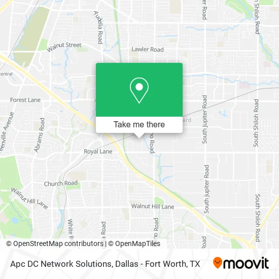 Apc DC Network Solutions map