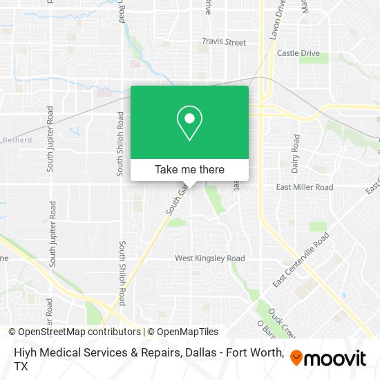 Hiyh Medical Services & Repairs map