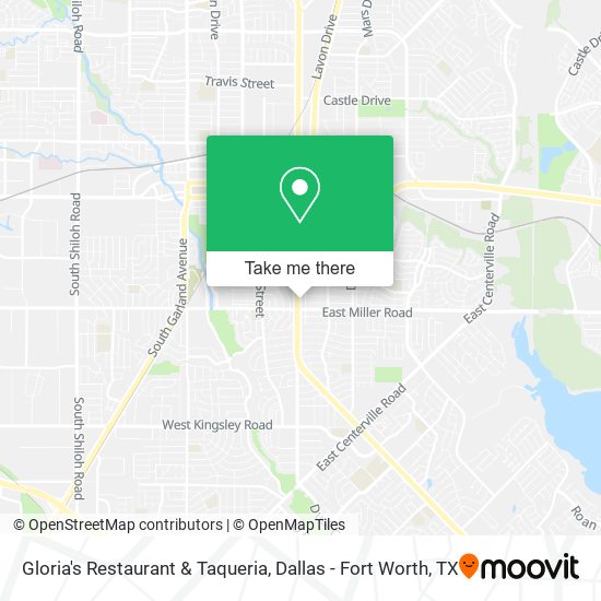 Gloria's Restaurant & Taqueria map