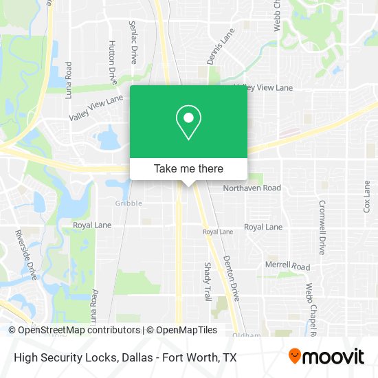 High Security Locks map