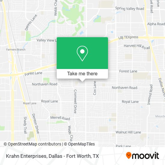 Krahn Enterprises map