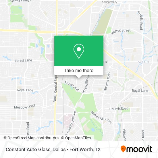 Mapa de Constant Auto Glass