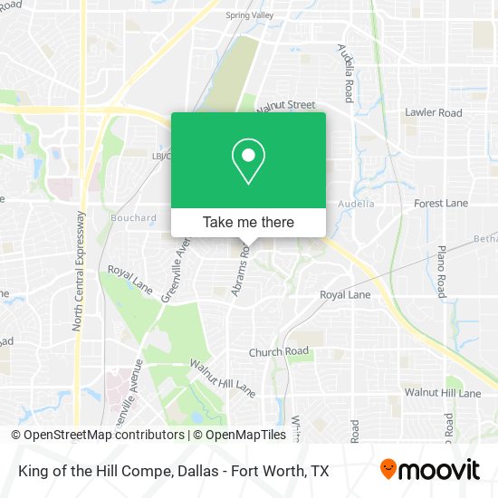King of the Hill Compe map