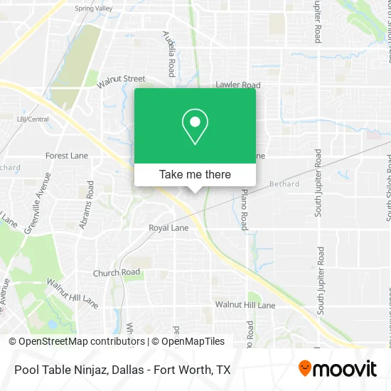 Pool Table Ninjaz map