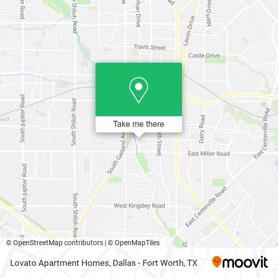 Lovato Apartment Homes map