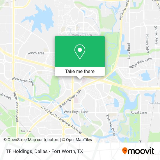 Mapa de TF Holdings