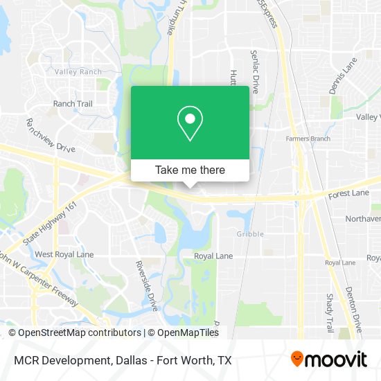 MCR Development map