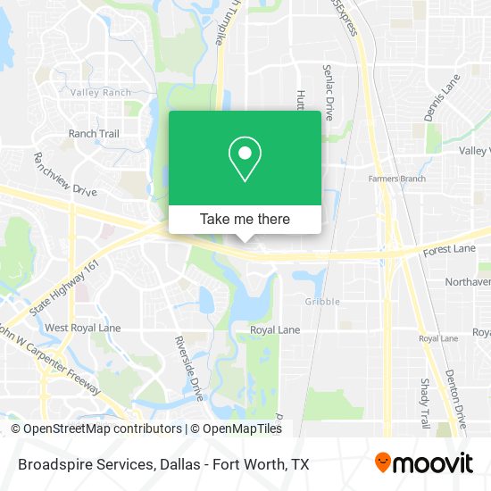Broadspire Services map