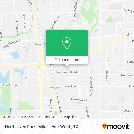 Northhaven Park map