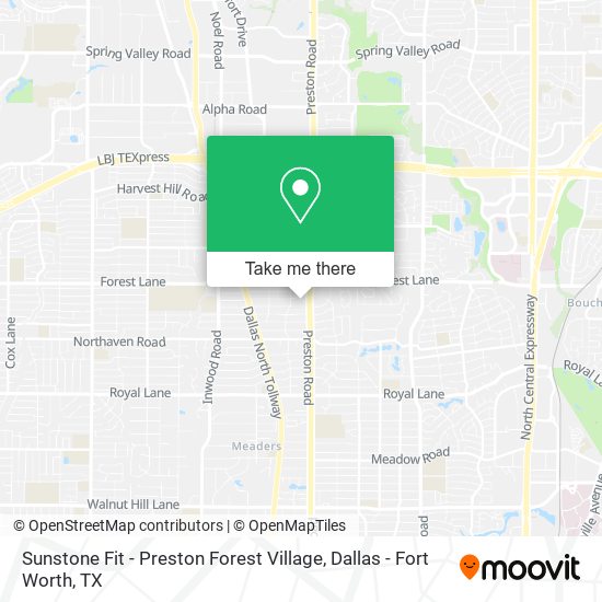 Sunstone Fit - Preston Forest Village map