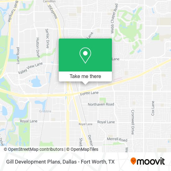 Mapa de Gill Development Plans