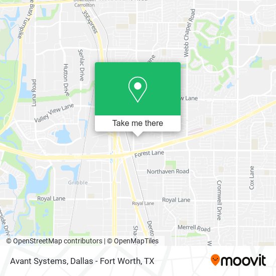 Avant Systems map