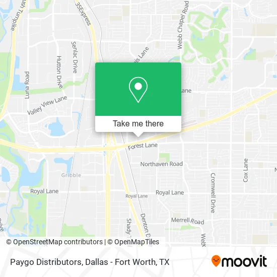 Paygo Distributors map