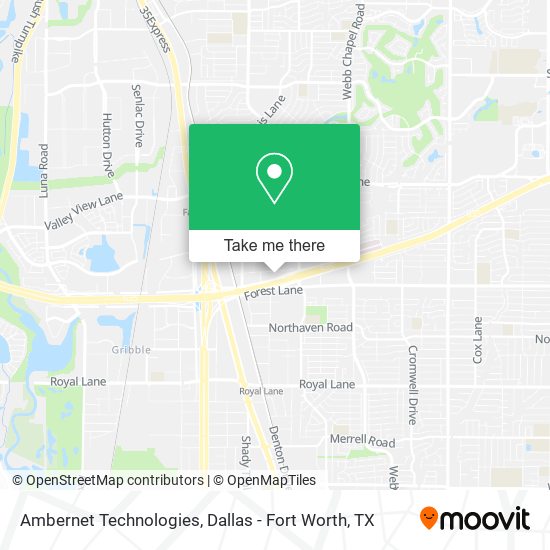 Ambernet Technologies map