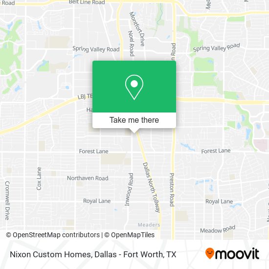 Mapa de Nixon Custom Homes