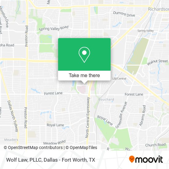 Wolf Law, PLLC map