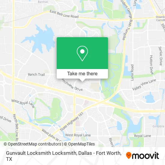 Gunvault Locksmith Locksmith map