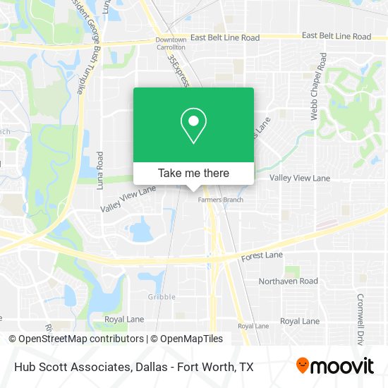 Hub Scott Associates map