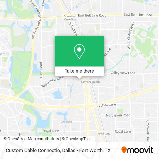 Mapa de Custom Cable Connectio