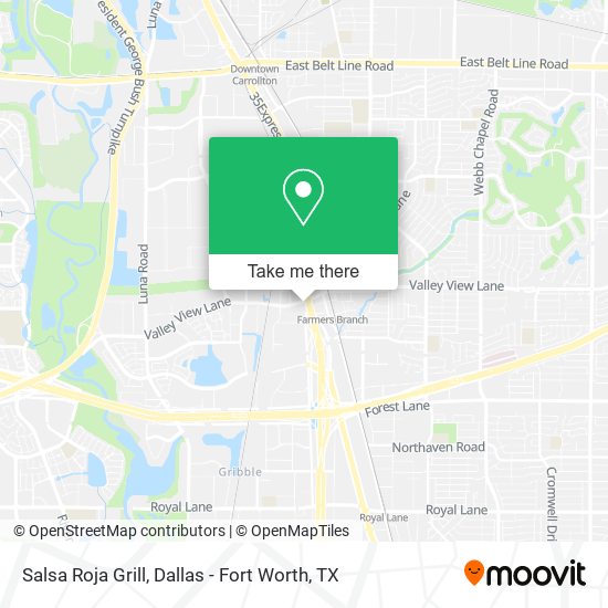 Salsa Roja Grill map
