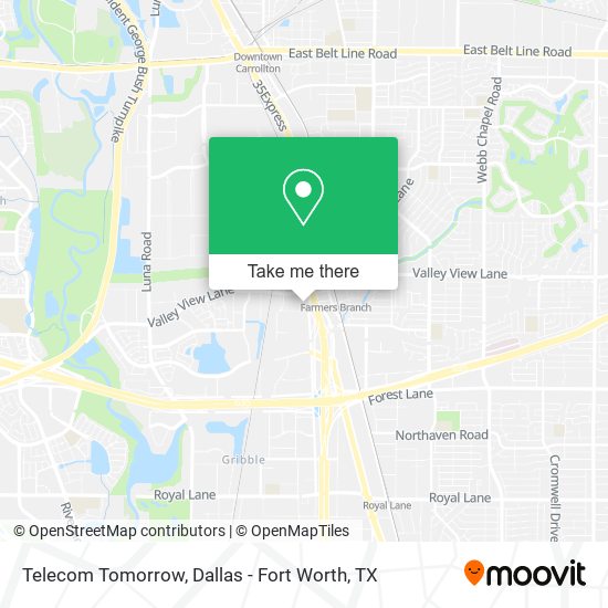 Telecom Tomorrow map