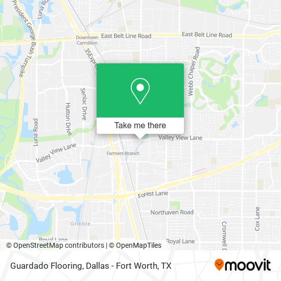 Guardado Flooring map