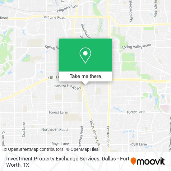 Investment Property Exchange Services map