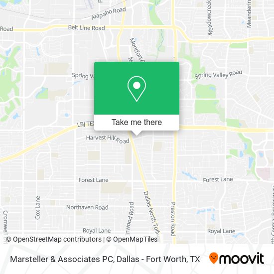 Marsteller & Associates PC map