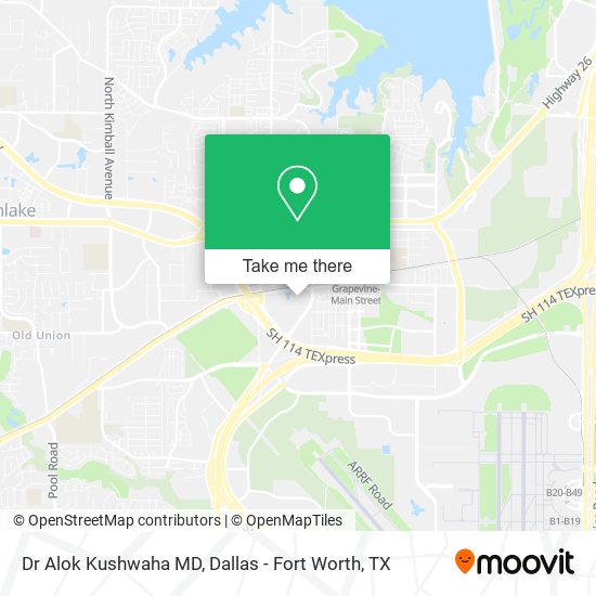 Dr Alok Kushwaha MD map
